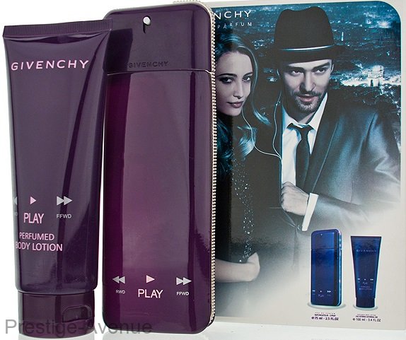 Подарочный набор Givenchy Play Intense for woman 75мл/100мл