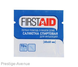 Firstaid Салфетки спиртовые антисептические  60х60 мм (набор 20шт)