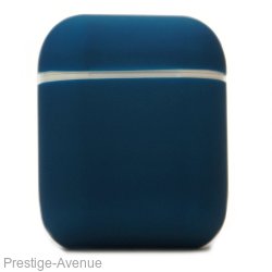 Силиконовый чехол для Apple AirPods 2 Silicone Case (синий)
