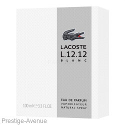 Lacoste "Eau De Lacoste L.12.12 Blanc" edp for men 100ml NEW