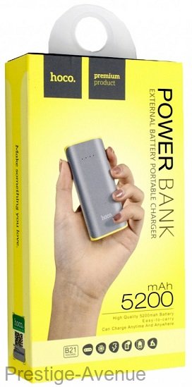Внешний аккумулятор Hoco Power Bank B21 5200 mAh