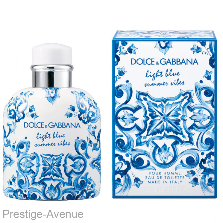 Дольче Габбана Light Blue Summer Vibes edt Pour Homme 125 ml ОАЭ