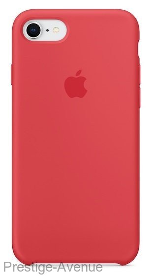 Силиконовый чехол для iPhone 7/8 - Спелая малина (Red Raspberry)