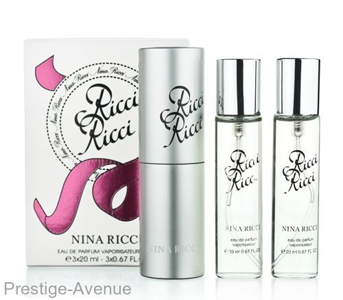Nina Ricci - туалетная вода Ricci Ricci 3х20 ml (w)