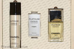 Подарочный набор Chanel Egoiste Platinum 100мл/150мл/7мл