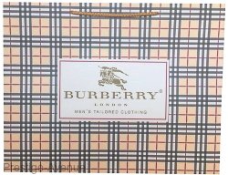 Подарочный пакет Burberry 34см х 43см (большой)