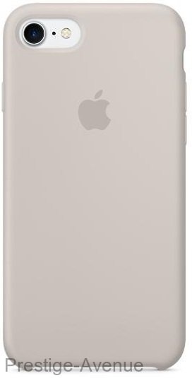 Силиконовый чехол для iPhone 7/8 -Бежевый (Stone)