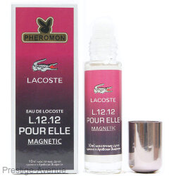 Lacoste - L. 12. 12 Pour Elle Magnetic шариковые духи с феромонами 10 ml