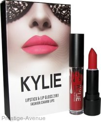 Блеск для губ + помада Kylie Fashion Charm Lips 