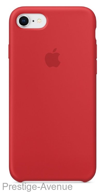 Силиконовый чехол для iPhone 7/8 -Красный (PRODUCT)RED