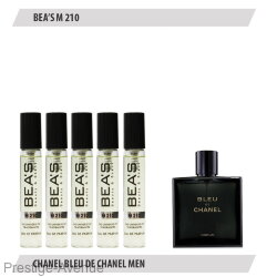 Парфюмерный набор Beas Chanel Blеu De Сhаnel Men 5x5мл (M 210)