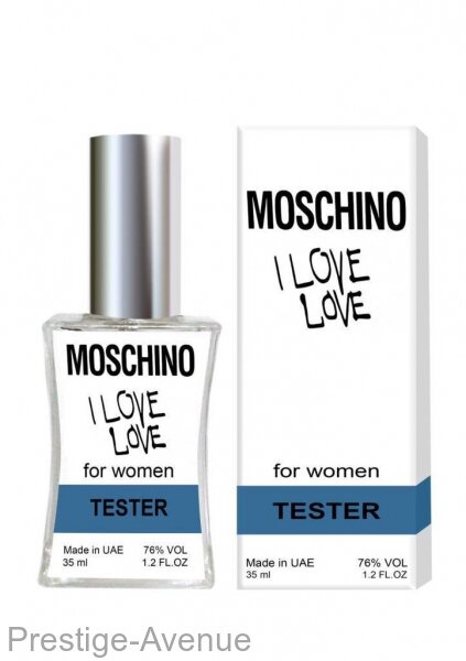 Тестер Moschino I love love 35 ml Made in UAE