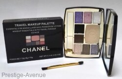 Тени Chanel Travel Makeup Palette с пудрой 33 гр