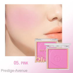 Палитра румян O.TWO.O арт. SC044 №05 "Pink" 7.5 g.