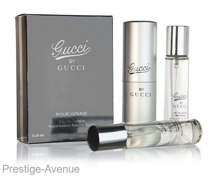 Gucci - Туалетная вода Gucci by Gucci Pour Homme 3х20 ml.