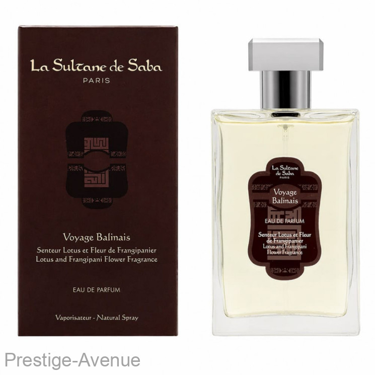 Парфюмерная вода La Sultane de Saba Lotus And Frangipani 100ml
