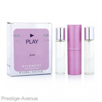 Givenchy - Туалетная вода  Play for Her 3*20 мл