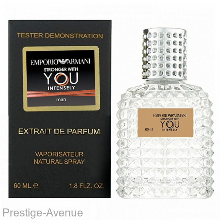 Тестер Giorgio Armani Stronger With You Intensely for men 60 мл NEW