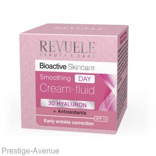 Revuele Bioactive skincare Разглаживающий крем-флюид для лица (День) 50 ml
