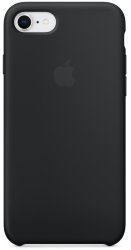 Силиконовый чехол для iPhone 7/8 -Черный (Black)