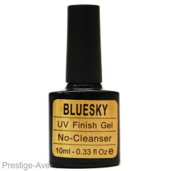 Гель-лак Bluesky UV Finish Gel No-Cleanser верхнее покрытие без липкого слоя 10ml