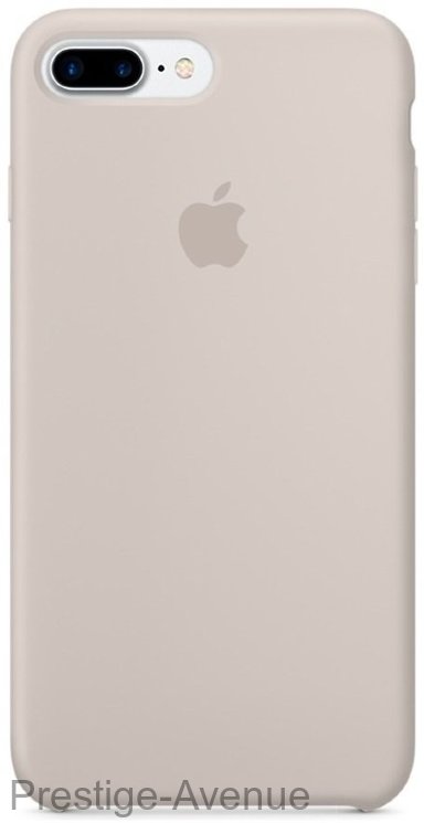 Силиконовый чехол для iPhone 7/8 Plus -Бежевый (Stone)