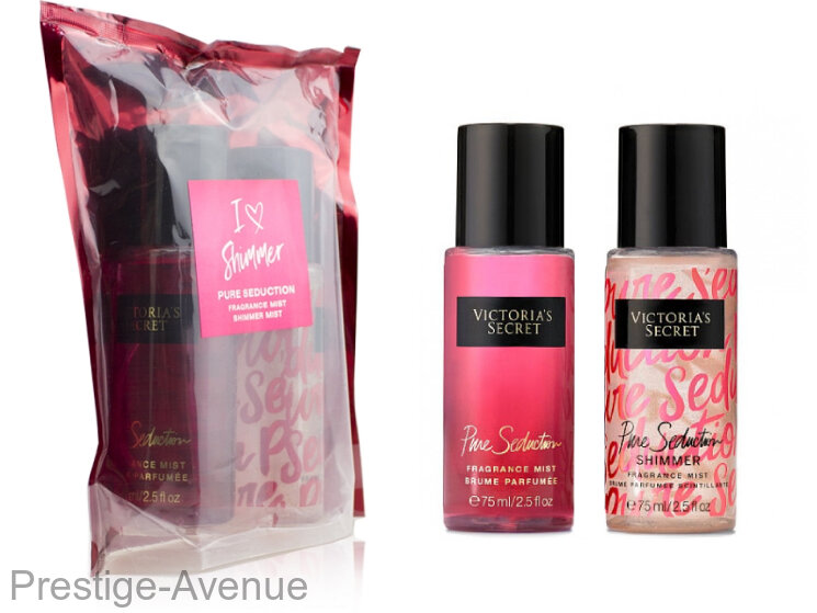 Подарочный набор Victoria s Secret Pure Seduction Shimmer (2*75ml)