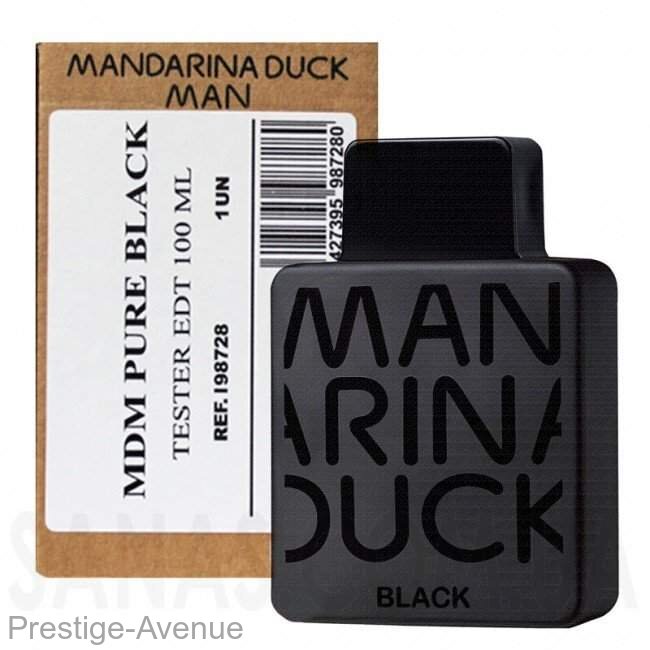 Тестер Mandarina Duck Pure Black for men edt 100 ml