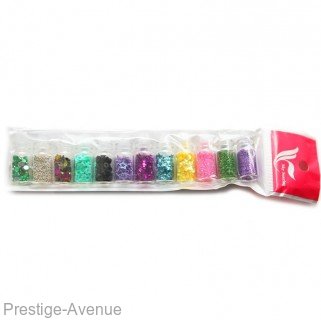 Аксессуары для дизайна ногтей 12 цветов 10 g