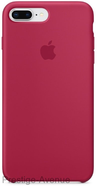 Силиконовый чехол для iPhone 7/8 Plus -Красная роза (Rose Red)