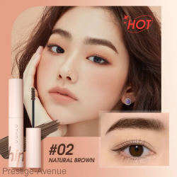 O.TWO.O Тушь для бровей Eyebrow Dyeing Cream арт. SE005 #2 (Natural Brown)