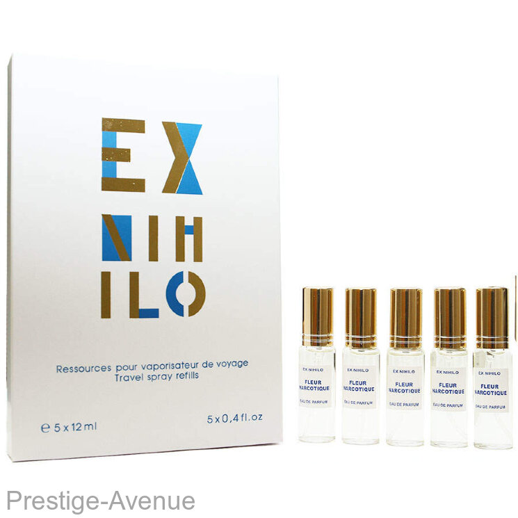 Парфюмерный набор Ex Nihilo  Fleur Narcotique 5x12 ml