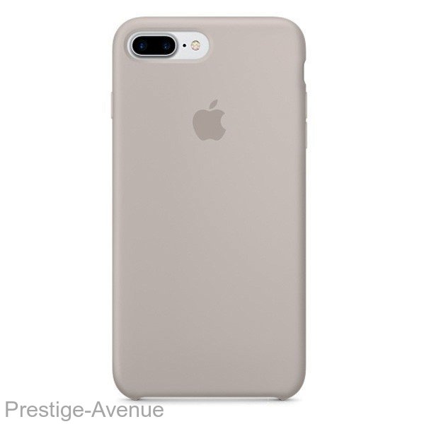 Бежевый силиконовый чехол для iPhone 7/8 Plus Silicone Case