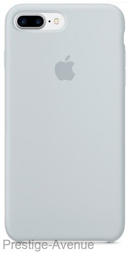 Силиконовый чехол для iPhone 7/8 Plus -Сине-серый (Blue Grey)