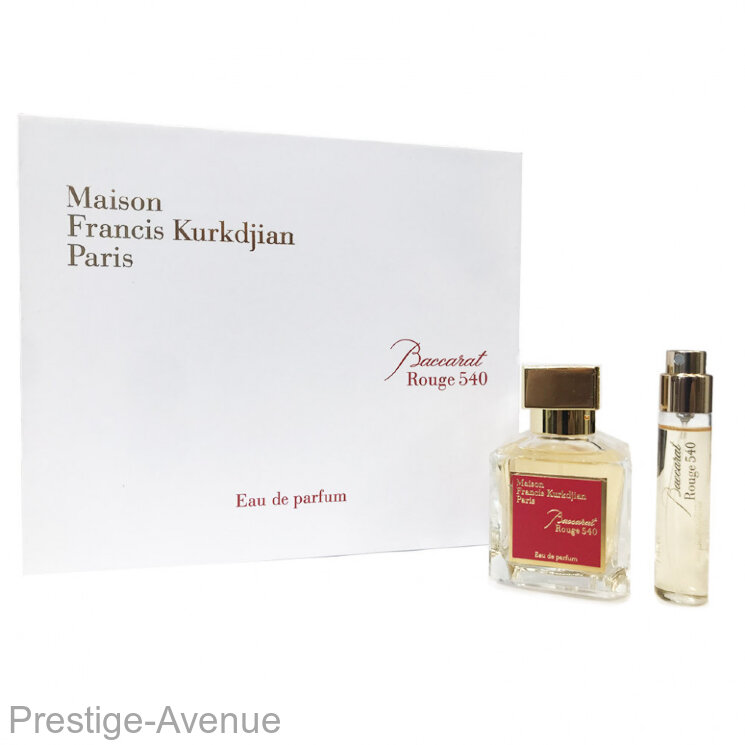 Парфюмированный набор A Plus Maison Francis Kurkdjian "Baccarat Rouge 540" edp unisex 70 ml + тестер 11 ml
