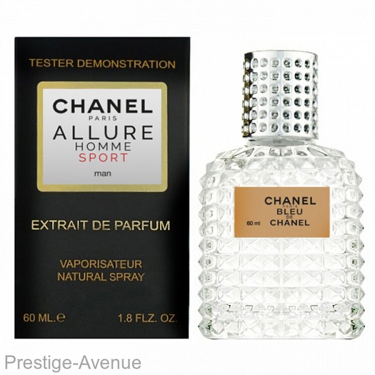 Тестер Chanel Allure Homme Sport for men 60 мл NEW