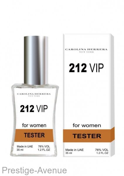 Тестер Carolina Herrera 212 Vip 35 ml Made in UAE