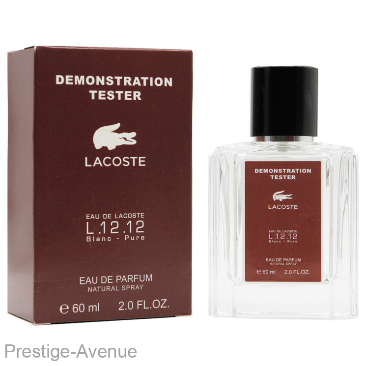 Тестер Lacoste L.12.12 Blanc For Men edt  60 ml (экстра-стойкий)