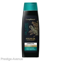 Compliment ARGAN OIL & CERAMIDES Шампунь  для сухих и ослабленных волос, 400мл
