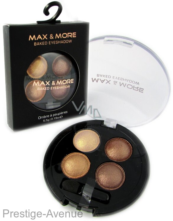 Тени для век Max & More Baked EyeShadow 5.5 g