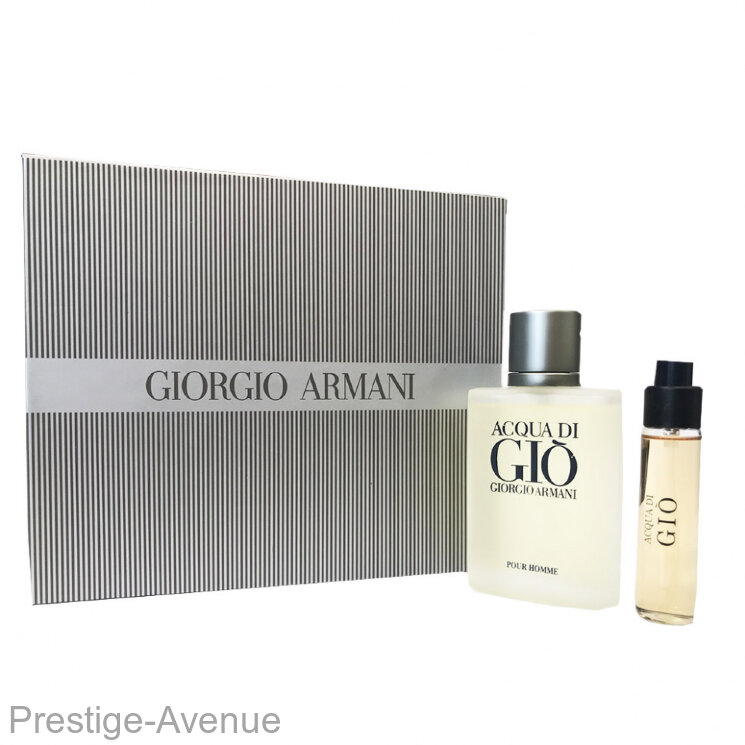 Парфюмированный набор A Plus Giorgio Armani Acqua Di Gio for man 100 ml + тестер 20 ml