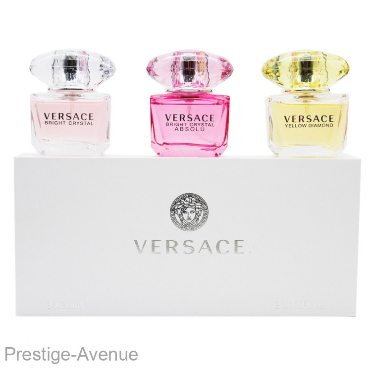 Подарочный набор Versace Crystal 3 x 30 ml NEW!!!