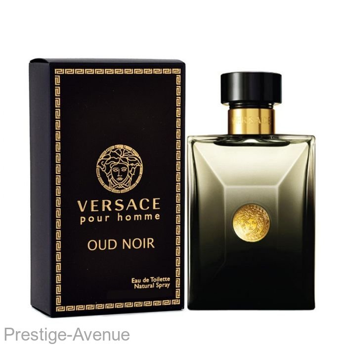 Versace - Туалетная вода Pour Homme Oud Noir 100 ml.
