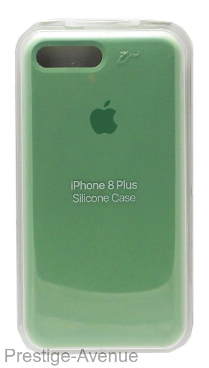 Силиконовый чехол для iPhone 7/8 Plus зеленый