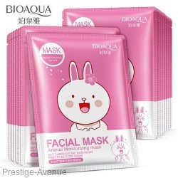 Маска с эссенцией вишневого цвета BioAqua Fasial Animal Mask 30г арт. 8470