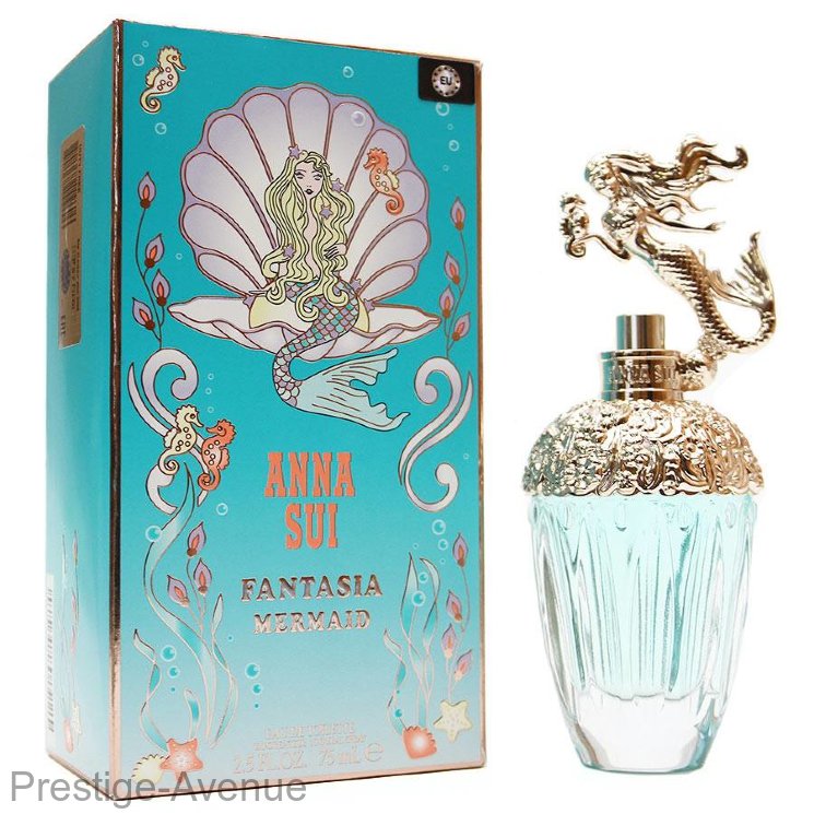 Anna Sui Fantasia Mermaid for women edt 75 мл Made In UAE
