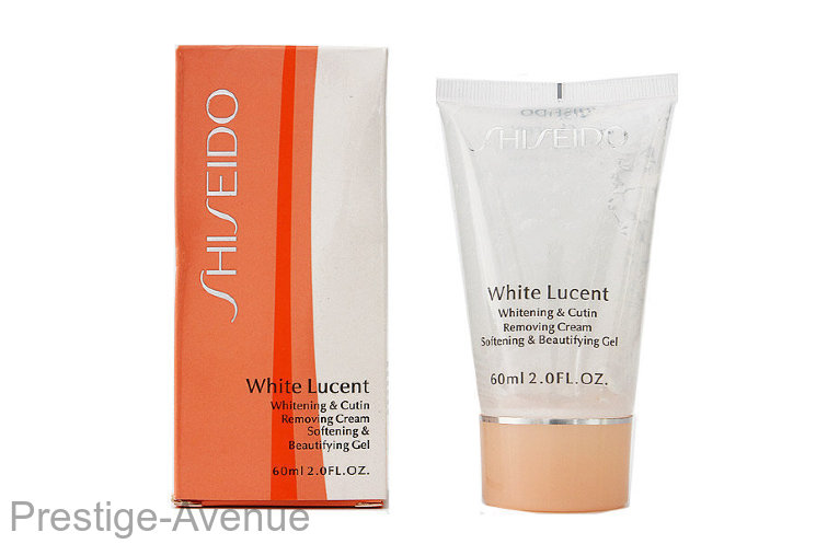 Отбеливающий пилинг Shiseido White Lucent Whitening & Cutin Removing Cream 60 ml