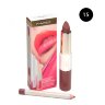 Набор M.А.C. Matte Lipstic 3в1 (блеск+помада+карандаш) упаковка B - 12шт