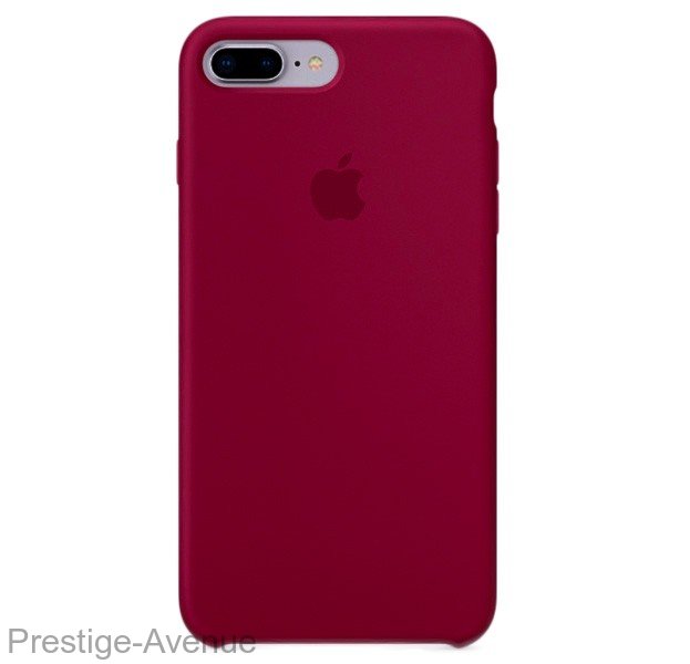 Малиновый силиконовый чехол для iPhone 7/8 Plus Silicone Case