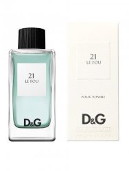 Dolce&Gabbana - Туалетная вода  21 Le Fou Pour Homme 100 ml.